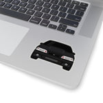 87-93 Foxbody Black Sticker (Front) - 5ohNation