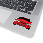 87-93 Foxbody Red Sticker (Front) - 5ohNation