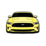 2018-19 Triple Yellow  Sticker (Front) - 5ohNation