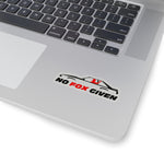 No Fox Given Sticker (Hatchback) - 5ohNation
