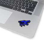 Deep Impact/Lightning Blue Coyote Sticker 3D - 5ohNation