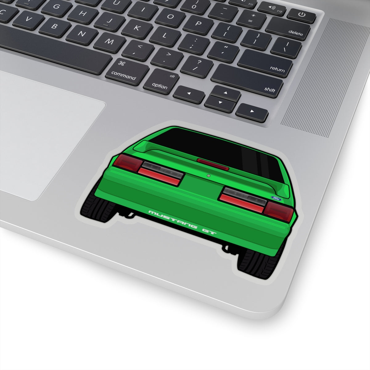 87-93 Green Hatchback Sticker (Rear) - 5ohNation