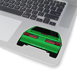 87-93 Green Hatchback Sticker (Rear) - 5ohNation