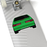 87-93 Green Hatchback Sticker (Rear) - 5ohNation