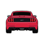 2018-19 Ruby Red Sticker (Rear) - 5ohNation