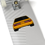 88-93 Notchback Orange Sticker (Rear) - 5ohNation