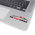 No Fox Given Sticker (Hatchback) - 5ohNation