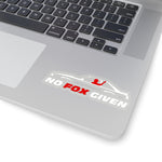 No Fox Given Sticker (Hatchback) - 5ohNation