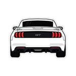 2018-19 Oxford White Sticker (Rear) - 5ohNation