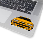 79-86 4 Eye Orange Sticker (Front) - 5ohNation