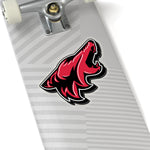 Ruby Red Coyote Sticker 3D - 5ohNation