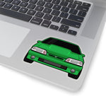 87-93 Foxbody Green Sticker (Front) - 5ohNation