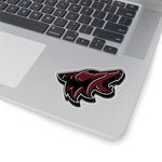 Royal Crimson Coyote Sticker 3D - 5ohNation