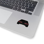 88-93 Notchback Black Sticker (Rear) - 5ohNation