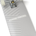 #Crowd Control Decal (White) - 5ohNation