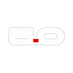 5.0 Sticker (White) - 5ohNation