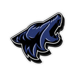 Kona Blue Coyote Sticker 3D - 5ohNation