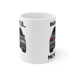 87-93 Gray Hatchback Wake The Neighbors Mug (Original) - 5ohNation