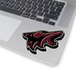 Royal Crimson Coyote Sticker 3D - 5ohNation