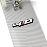 4.0 Sticker 3D (White) - 5ohNation