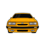 79-86 4 Eye Orange Sticker (Front) - 5ohNation