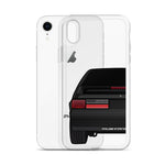 87-93 Black Hatchback iPhone Case (Rear) - 5ohNation