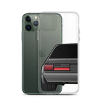 88-93 Notchback Gray iPhone Case (Rear) - 5ohNation