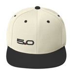 5.0 Snapback Hat (Black 5.0) - 5ohNation