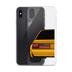 88-93 Notchback Orange iPhone Case (Rear) - 5ohNation