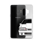 87-93 White Foxbody Samsung Case (Front) - 5ohNation