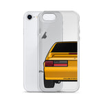 87-93 Orange Hatchback iPhone Case (Rear) - 5ohNation