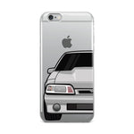 87-93 Silver Foxbody iPhone Case - 5ohNation