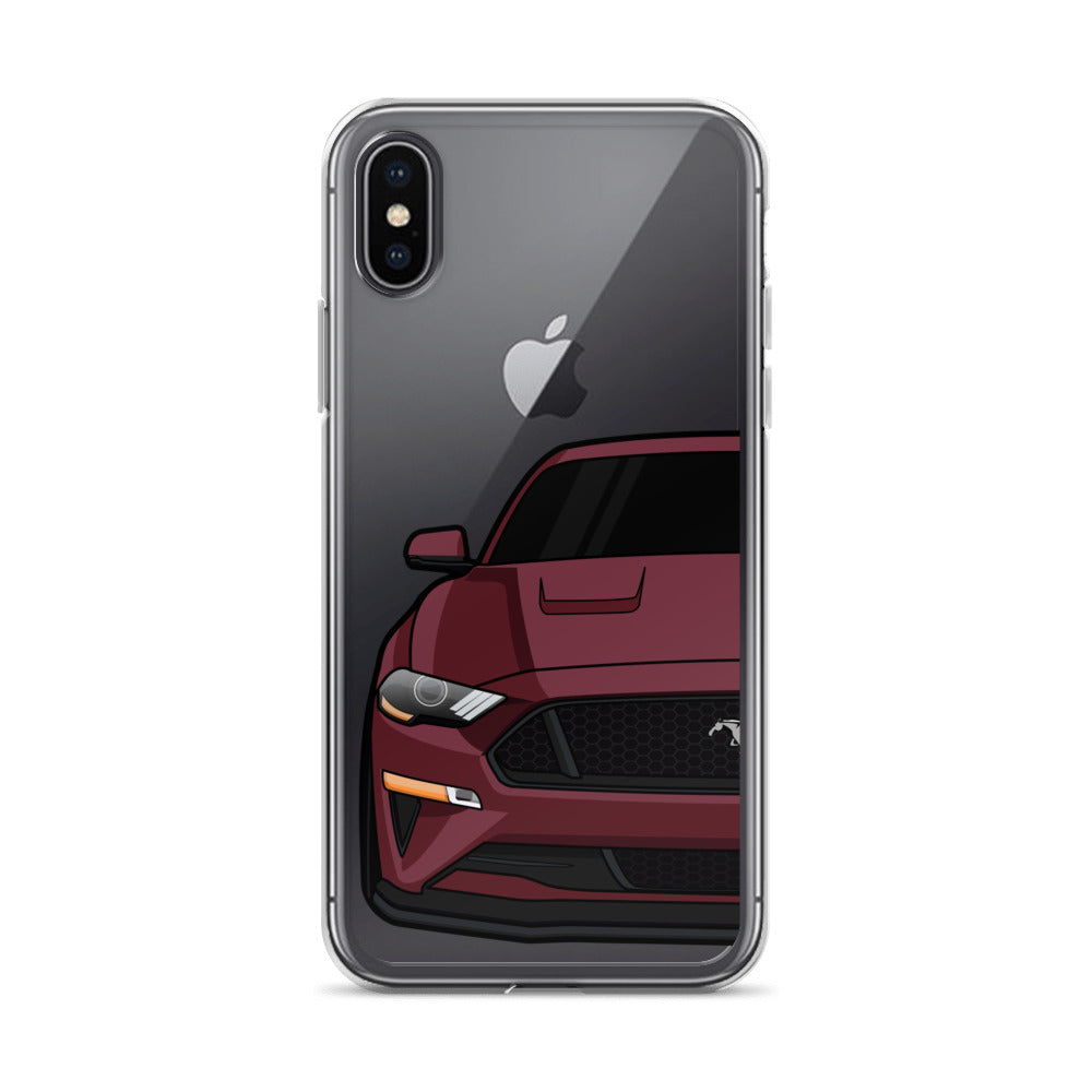 2018-19 Royal Crimson iPhone Case (Front) - 5ohNation