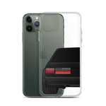 88-93 Notchback Black iPhone Case (Rear) - 5ohNation