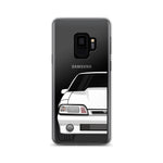 87-93 White Foxbody Samsung Case (Front) - 5ohNation