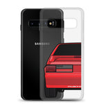 87-93 Red Hatchback Samsung Case (Rear) - 5ohNation