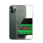 88-93 Notchback Green iPhone Case (Rear) - 5ohNation