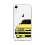 79-86 4 Eye Yellow iPhone Case (Front) - 5ohNation