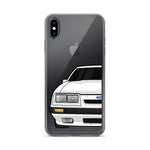 79-86 4 Eye White iPhone Case (Front) - 5ohNation