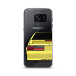 87-93 Yellow Hatchback Samsung Case (Rear) - 5ohNation