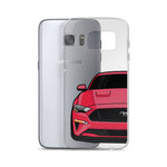 2018-19 Ruby Red Samsung Case (Front) - 5ohNation