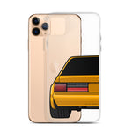88-93 Notchback Orange iPhone Case (Rear) - 5ohNation