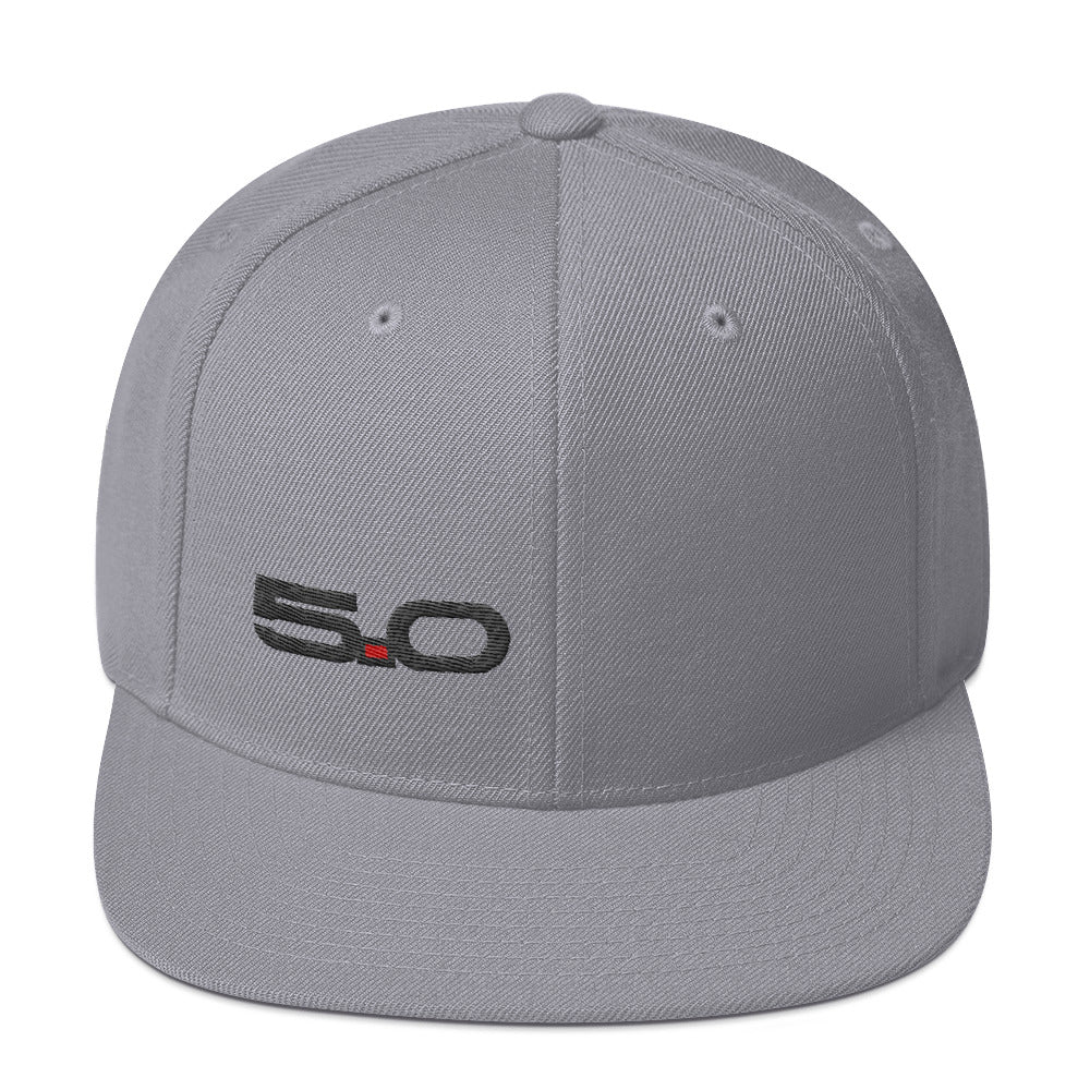 5.0 Snapback Hat (Black 5.0) - 5ohNation