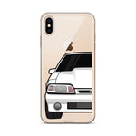 87-93 White Foxbody iPhone Case (Front) - 5ohNation