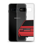 88-93 Notchback Red Samsung Case (Rear) - 5ohNation