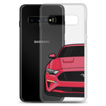 2018-19 Ruby Red Samsung Case (Front) - 5ohNation