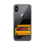 88-93 Notchback Orange iPhone Case (Rear) - 5ohNation