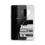 87-93 Silver Foxbody Samsung Case (Front) - 5ohNation