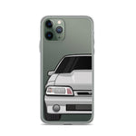 87-93 Silver Foxbody iPhone Case - 5ohNation