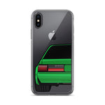 88-93 Notchback Green iPhone Case (Rear) - 5ohNation